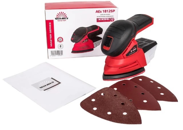 Машина шлифовальная эксцентриковая аккумуляторная Vitals Master AEs 18125P - 4