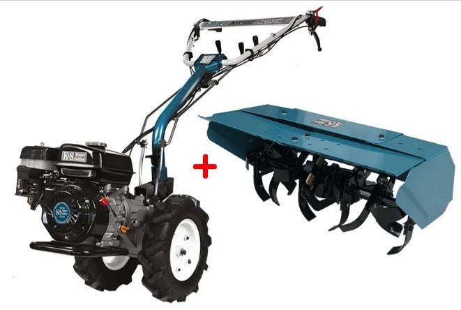 Многофункциональная всесезонная машина Konner&Sohnen KS 7HP-MFM + насадка-культиватор - Многофункциональная всесезонная машина Konner&Sohnen KS 7HP-MFM + насадка-культиватор