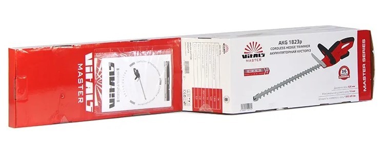 Кущоріз акумуляторний Vitals Master AKG 1823p - 5