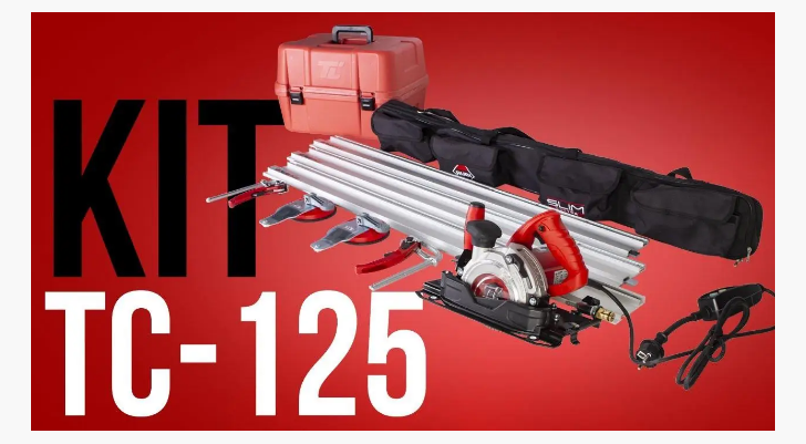 Професійний плиткоріз електричний Rubi TC-125 Kit: 1250 Вт, 125мм круг, Іспанія - 5