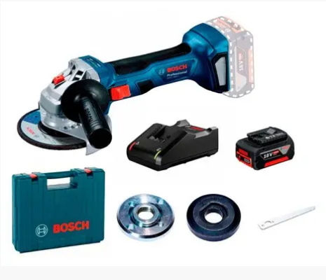 Акумуляторна болгарка Bosch GWS 180 LI 1 АКБ: 700 Вт, 18V, 4.0Ah - Акумуляторна болгарка Bosch GWS 180 LI 1 АКБ: 700 Вт, 18V, 4.0Ah