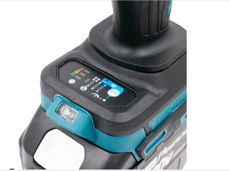 Акумуляторний гайковерт PROFI-TEC PTW1002BL (20В, max 1000 Нм, 1/2″) (2 х 6.0Аг, зарядне, кейс) - 8