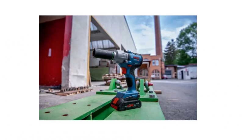 Професійний акумуляторний ударний гайковерт Bosch Professional GDS 18V-450 PC : без АКБ, 450 Hm, 2300 об/хв, 3300 уд/хв - 3