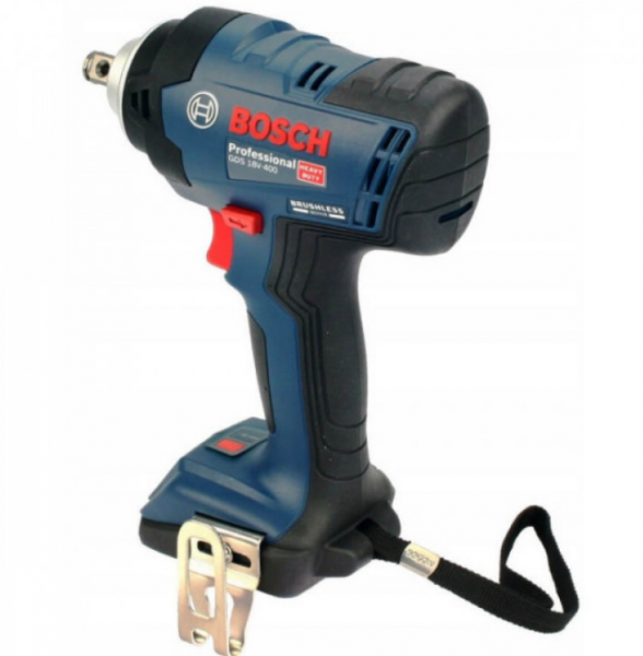 Професійний акумуляторний ударний гайковерт Bosch Professional GDS 18V-400 : без АКБ, 400 Hm, 2500 об/хв, 3700 уд/хв - 4