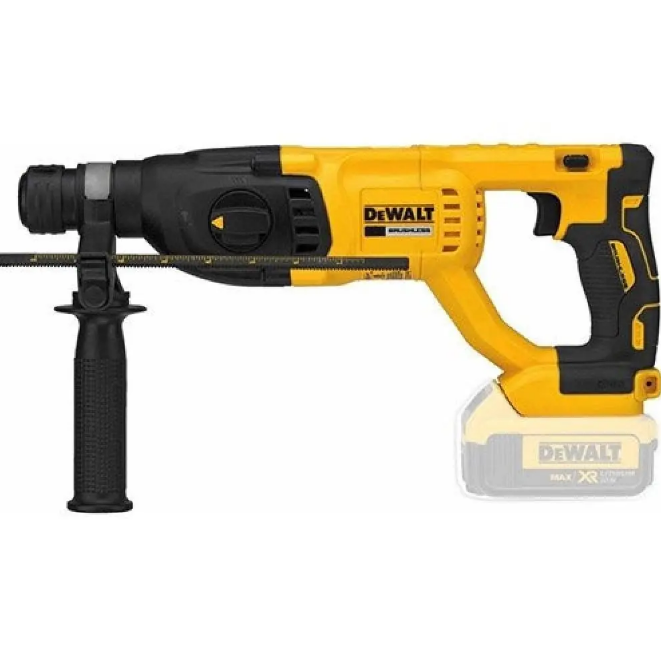 Перфоратор аккумуляторный бесщеточный SDS-Plus DeWALT DCH133N : 2.6 Дж, 18В, SDS+ (без акб та зарядного) -  DeWALT DCH133N