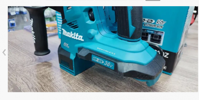 Професійний акумуляторний перфоратор Makita DHR263Z : 2.5 Дж,18В+18В,SDS+ (без Акб та зарядки) - 5