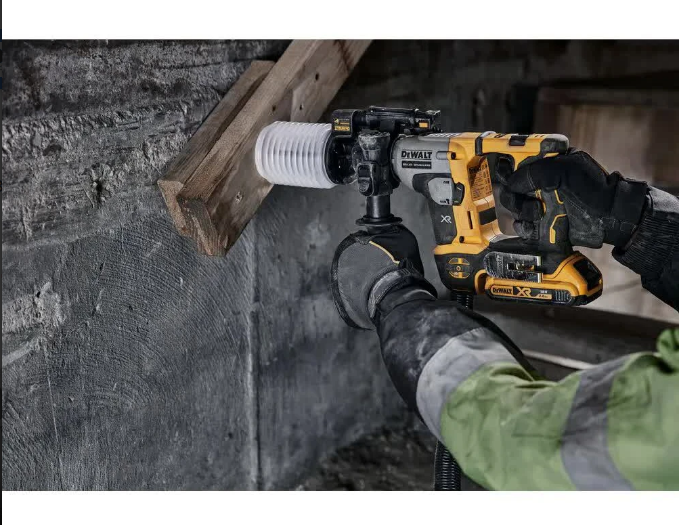 Перфоратор акумуляторний безщітковий SDS-Plus DeWALT DCH172N : 1.4 Дж, 18 В, SDS+ (без АКБ та з/п) - 4