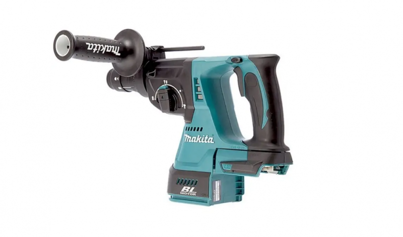 Професійний акумуляторний перфоратор Makita DHR243RTJ : з АКБ 18V 2шт-5.0Ah, 2 Дж, SDS+ - 2