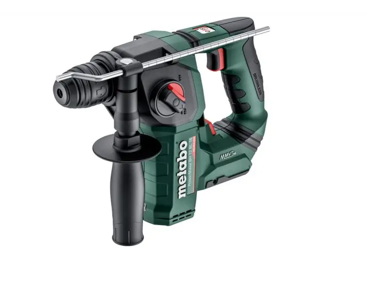 Потужний акумуляторний перфоратор Metabo Powermaxx BH 12 BL 16 : з АКБ 12V 2шт-4.0 Ач, 1.3 Дж  - 1
