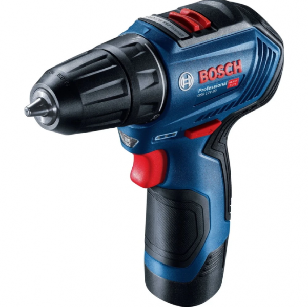 ПРОФЕССИОНАЛЬНЫЙ АККУМУЛЯТОРНЫЙ ШУРУПОВЕРТ BOSCH GSR 12V-30 : 12V, 30 HM, ДО 10ММ ПАТРОН 06019G9000 - 1