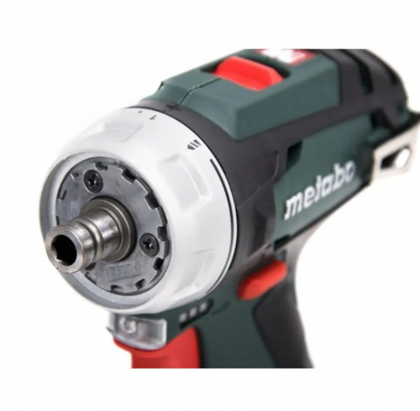 Акумуляторний шурупокрут Metabo PowerMaxx BS Quick (+2 акб 2.0 А/ч, 12В) 600156500 - 5