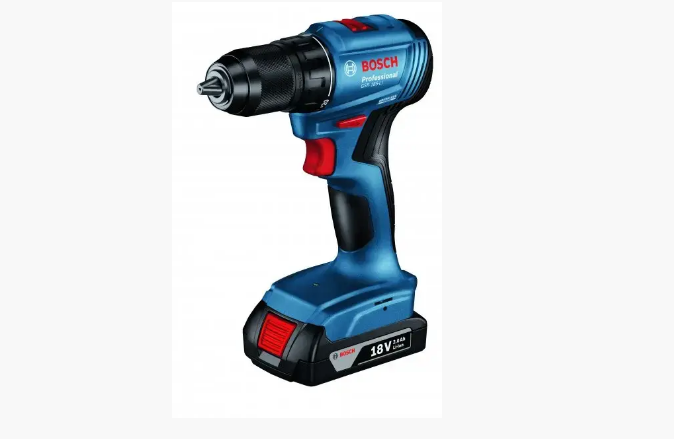 АККУМУЛЯТОРНАЯ УДАРНАЯ ДРЕЛЬ-ШУРУПОВЕРТ BOSCH PROFESSIONAL GSB 185-LI С 2 АКБ GBA 18V 2.0AH+ЗУ - 1
