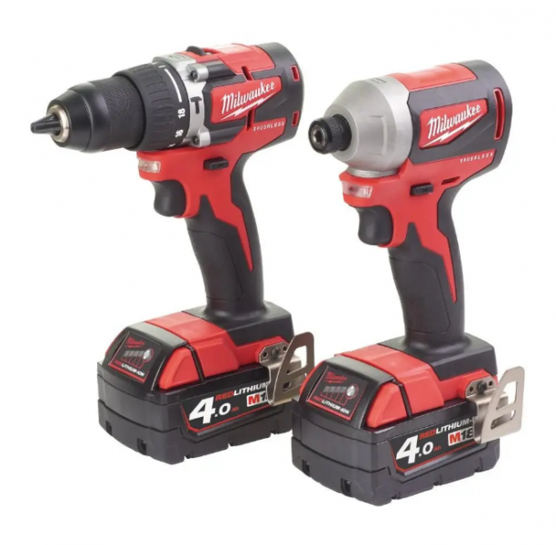 ПРОФЕССИОНАЛЬНЫЙ НАБОР АККУМУЛЯТОРНОГО ИНСТРУМЕНТА MILWAUKEE M18 CBLPP2A-402C - 2
