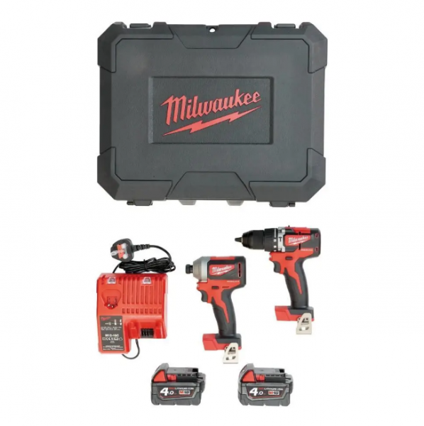 ПРОФЕССИОНАЛЬНЫЙ НАБОР АККУМУЛЯТОРНОГО ИНСТРУМЕНТА MILWAUKEE M18 CBLPP2A-402C - 3