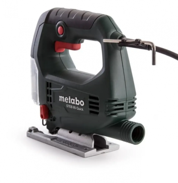 ПРОФЕСІЙНИЙ ЕЛЕКТРИЧНИЙ ЛОБЗИК ПО ДЕРЕВУ В КЕЙСІ METABO STEB 65 QUICK  - 1