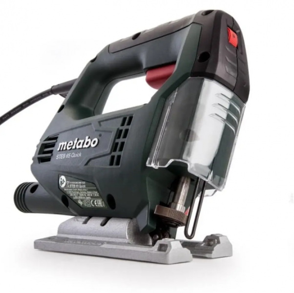 ПРОФЕСІЙНИЙ ЕЛЕКТРИЧНИЙ ЛОБЗИК ПО ДЕРЕВУ В КЕЙСІ METABO STEB 65 QUICK  - 2