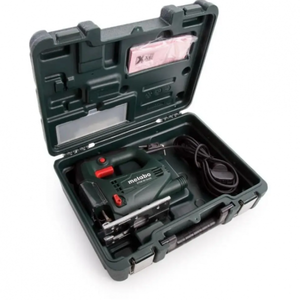 ПРОФЕСІЙНИЙ ЕЛЕКТРИЧНИЙ ЛОБЗИК ПО ДЕРЕВУ В КЕЙСІ METABO STEB 65 QUICK  - 3