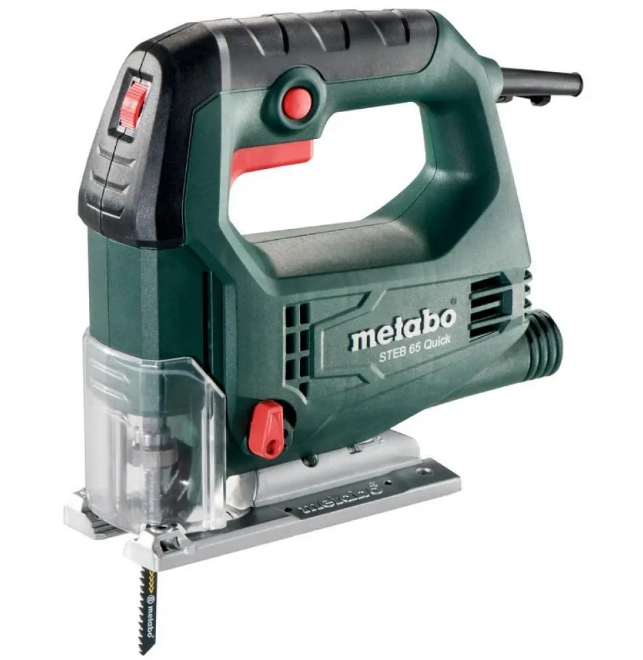 ПРОФЕСІЙНИЙ ЕЛЕКТРИЧНИЙ ЛОБЗИК ПО ДЕРЕВУ В КЕЙСІ METABO STEB 65 QUICK  - ПРОФЕСІЙНИЙ ЕЛЕКТРИЧНИЙ ЛОБЗИК ПО ДЕРЕВУ В КЕЙСІ METABO STEB 65 QUICK 