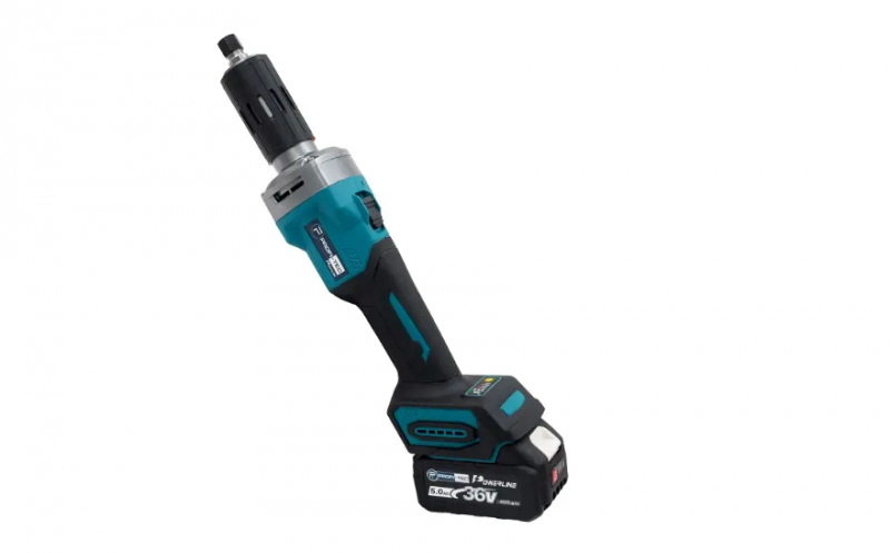 АККУМУЛЯТОРНАЯ ПРЯМАЯ ШЛИФМАШИНА PROFI-TEC PDG36BL POWERLINE : С АКБ 36V 2 ШТ ПО 5.0 AH+ЗУ - 4