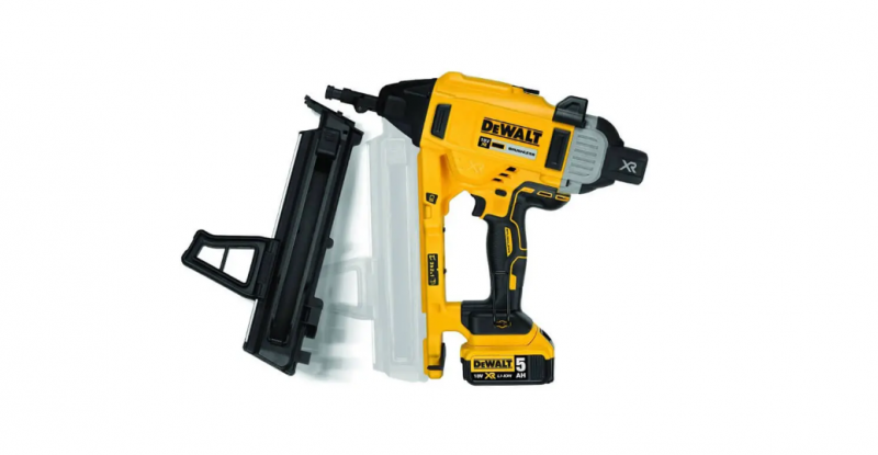 СТЕПЛЕР ГВОЗДЕЗАБИВНОЙ ПО БЕТОНУ АККУМУЛЯТОРНЫЙ БЕСЩЁТОЧНЫЙ DEWALT DCN890P2 - 4