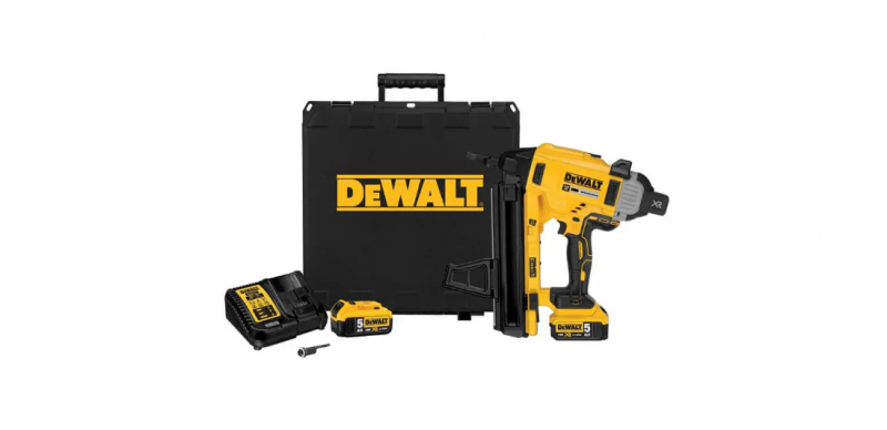 СТЕПЛЕР ГВОЗДЕЗАБИВНОЙ ПО БЕТОНУ АККУМУЛЯТОРНЫЙ БЕСЩЁТОЧНЫЙ DEWALT DCN890P2 - 5