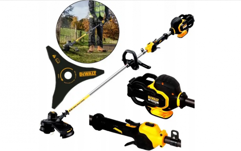 ПРОФЕССИОНАЛЬНАЯ АККУМУЛЯТОРНАЯ БЕСЩЕТОЧНАЯ КОСА (ТРИММЕР) DEWALT DCM571X1 - 4