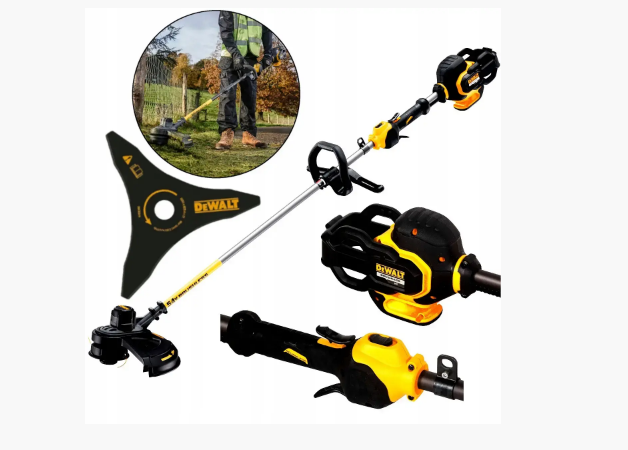 ПРОФЕСІЙНА АКУМУЛЯТОРНА БЕЗЩІТКОВА КОСА (ТРИМЕР) DEWALT DCM571N: БЕЗ АКБ, 5500 ОБ/ХВ, НІЖ І ЛІСКА - 5