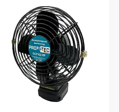 МОЩНЫЙ АККУМУЛЯТОРНЫЙ ВЕНТИЛЯТОР PROFI-TEC DCF102-PP POWERLINE : (БЕЗ АККУМА И ЗАРЯДКИ) - 2