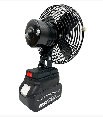 МОЩНЫЙ АККУМУЛЯТОРНЫЙ ВЕНТИЛЯТОР PROFI-TEC DCF102-PP POWERLINE : (БЕЗ АККУМА И ЗАРЯДКИ) - 4