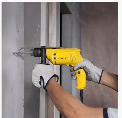 ДРИЛЬ ЕЛЕКТРИЧНА УДАРНА (ЕЛЕКТРОДРИЛЬ) STANLEY SDH600: 600 ВТ, 20 НМ, 2900 ОБ/ХВ., 49300 УД./ХВ. - 4
