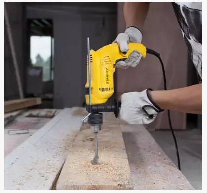ДРИЛЬ ЕЛЕКТРИЧНА УДАРНА (ЕЛЕКТРОДРИЛЬ) STANLEY SDH600: 600 ВТ, 20 НМ, 2900 ОБ/ХВ., 49300 УД./ХВ. - 5