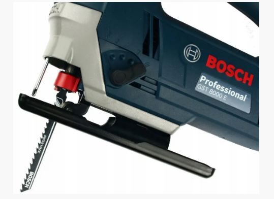 ПРОФЕСІЙНИЙ МАЯТНИКОВИЙ РУЧНИЙ ЕЛЕКТРОЛОБЗИК BOSCH GST 8000 E, МЕРЕЖЕВИЙ 710 ВТ ДЛЯ ФІГУРНОГО РІЗАННЯ - 6