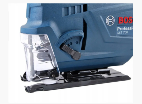 ПРОФЕСІЙНИЙ РУЧНИЙ ЕЛЕКТРОЛОБЗИК МАЯТНИКОВИЙ BOSCH GST 700 PROFESSIONAL, 500 ВТ ЗІ ШВИДКИМ ЗАТИСКАЧЕМ - 3
