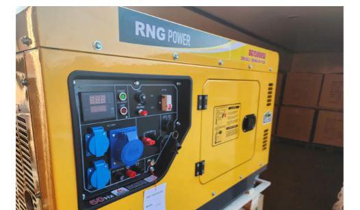 Дизельний генератор RNG POWER  10 кВт в шумозахисному кожусі (3-х фазний)  - 6
