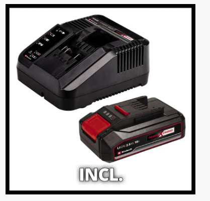 ШУРУПОКРУТ 18В З ЛІТІЄВОЮ БАТАРЕЄЮ І ПІДСВІЧУВАННЯМ EINHELL TE-CD 18/2 LI+39 З НАБОРОМ БІТ І СВЕРДЕЛ У КЕЙСІ - 5