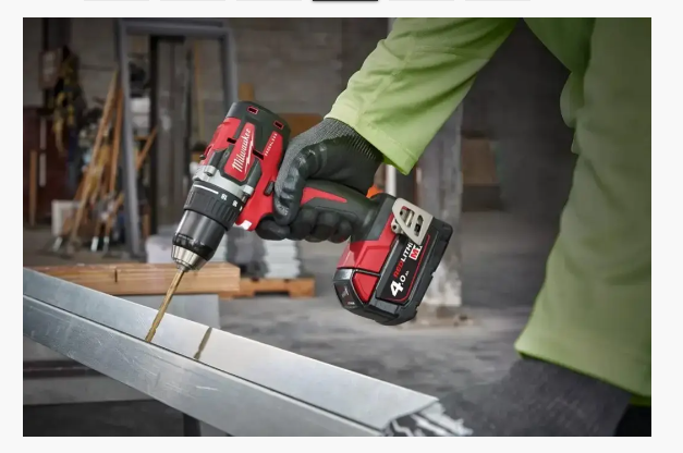 ПРОФЕСІЙНА АКУМУЛЯТОРНА ДРИЛЬ-ШУРУПОКРУТ MILWAUKEE M18 CBLDD-0 : БЕЗ АКБ, 60 НМ, 1800 ОБ/ХВ, БЕЗУДАРНИЙ (4933464316) - 3