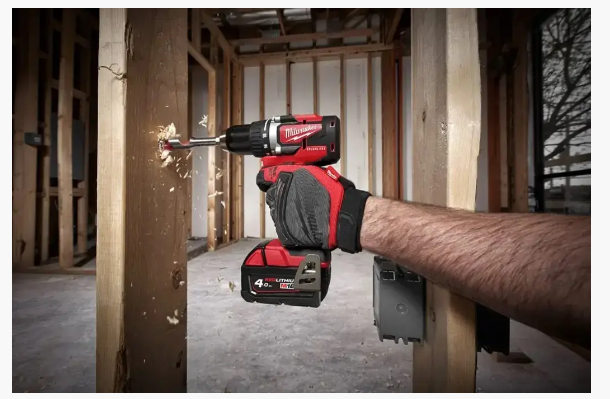ПРОФЕСІЙНА АКУМУЛЯТОРНА ДРИЛЬ-ШУРУПОКРУТ MILWAUKEE M18 CBLDD-0 : БЕЗ АКБ, 60 НМ, 1800 ОБ/ХВ, БЕЗУДАРНИЙ (4933464316) - 5