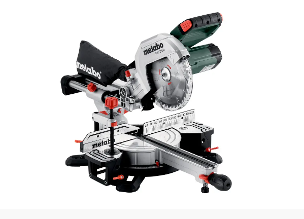 ПРОФЕСІЙНА ТОРЦЮВАЛЬНА ПИЛА З ПРОТЯЖКОЮ METABO KGS 216 M NEW: 1500 ВТ, ГЛИБИНА РІЗУ 70ММ, ДИСК 216 X 30 ММ, 5000ОБ/ХВ,613216000 - 