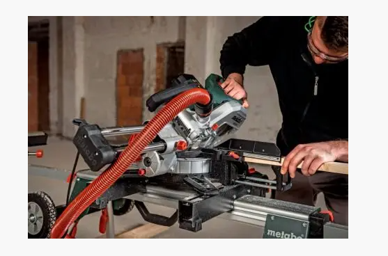 ПОТУЖНА ТОРЦЮВАЛЬНА ПИЛА METABO KGS 254 M NEW : 1.8 КВТ, ДИСК 254 ММ Х 30 ММ, 613254000 - 6