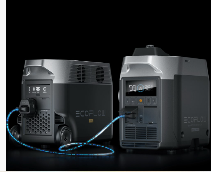 Двопаливний Генератор EcoFlow Smart Generator (газ-бензин) - 6