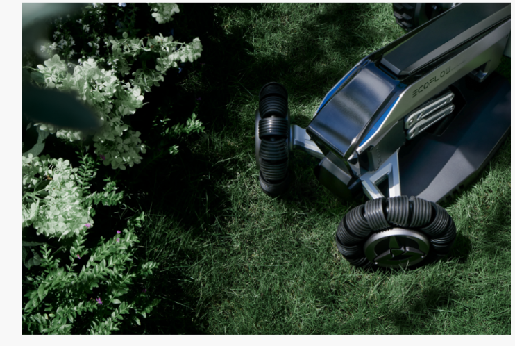 Газонокосарка Ecoflow Blade з комплектом для підмітання газону - 1