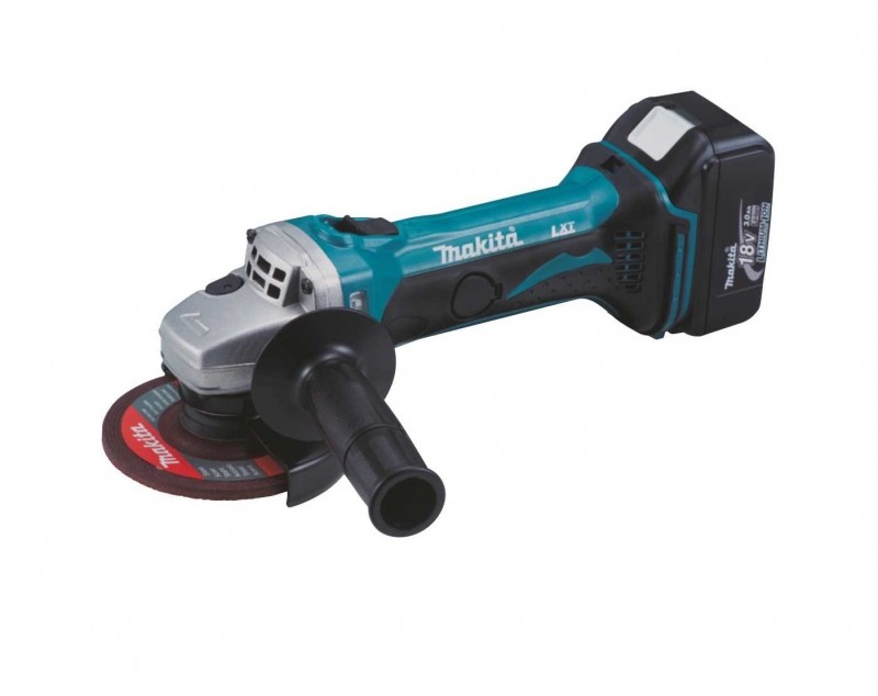 Аккумуляторная угловая шлифмашина (болгарка) Makita BGA452RFE