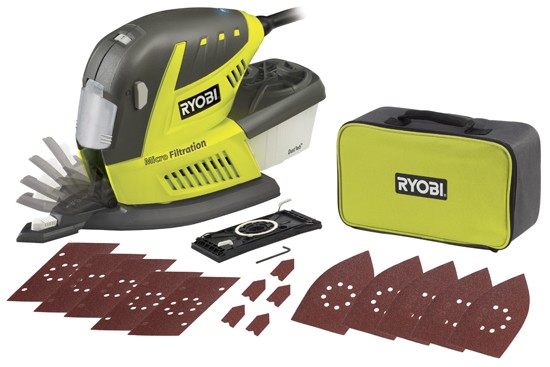 Мультишліфмашина Ryobi EMS180RV - 1