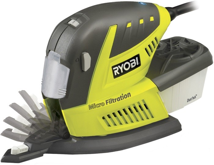 Мультишліфмашина Ryobi EMS180RV