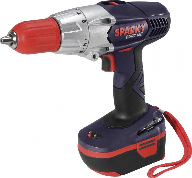 Аккумуляторная ударная дрель-шуруповерт Sparky BUR2 15E